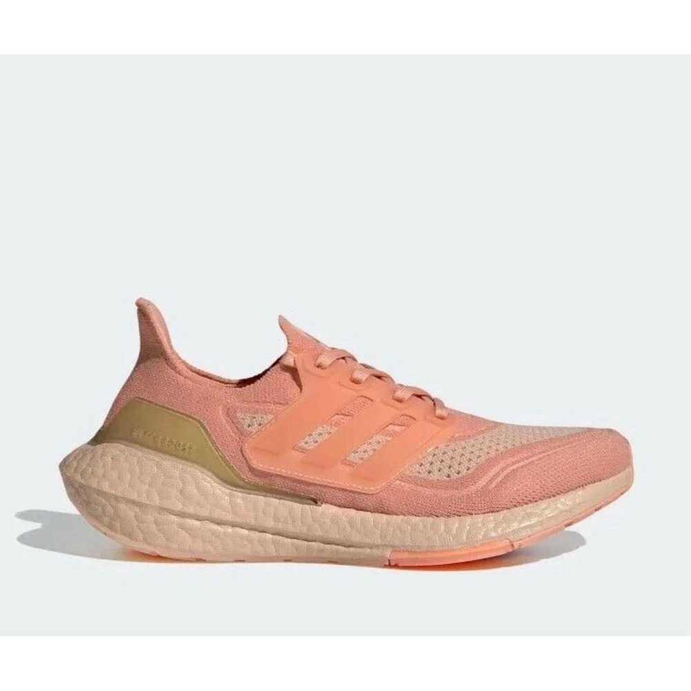 NWT Adidas Women's Size US 8 Sneakers ULTRABOOST 21 Running Pink FY3953